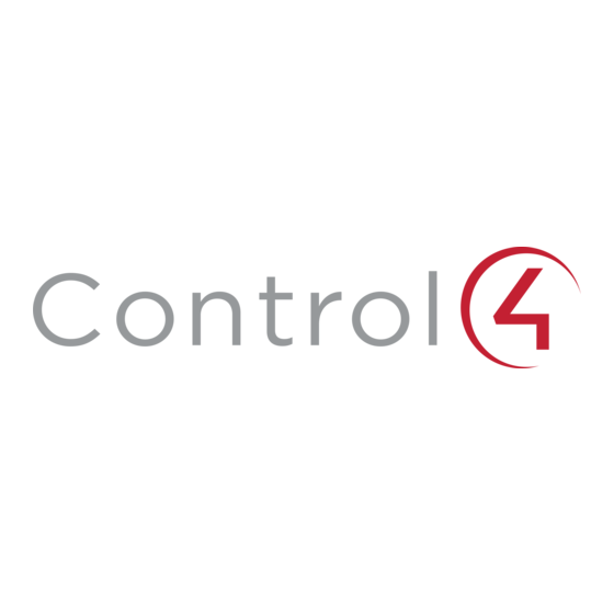 Control 4 C4-V-OOSW120 Manual