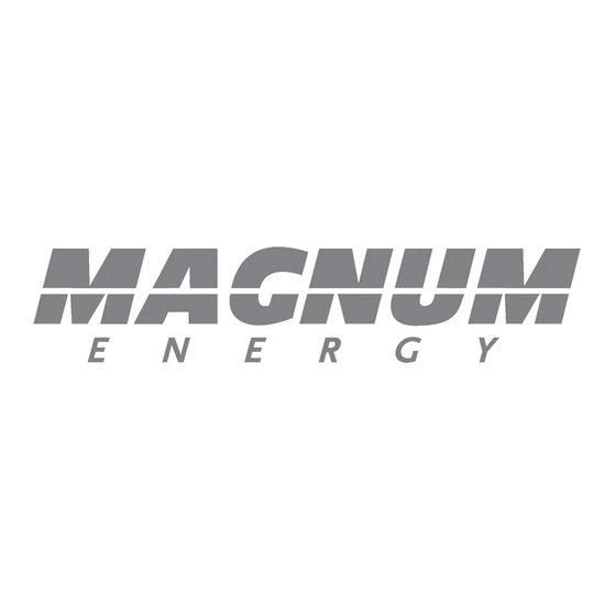 Magnum Energy Magna Sine MS-E Serie Manual Del Usuario