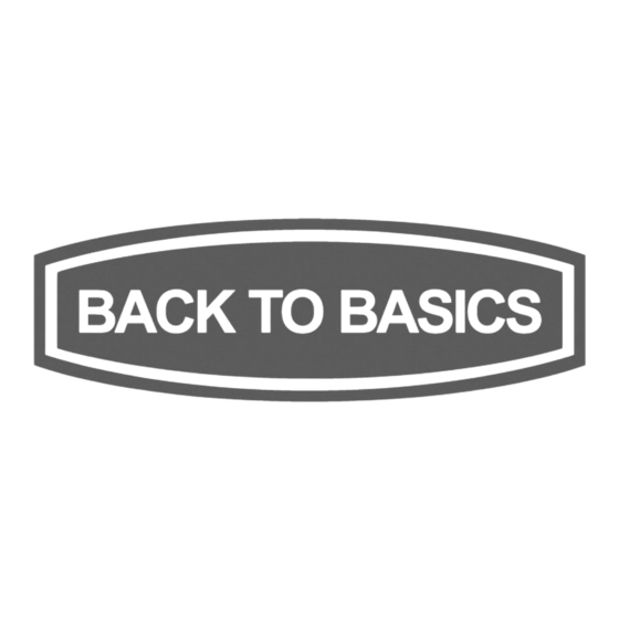 Back to Basics L5768 Manual Del Usuario