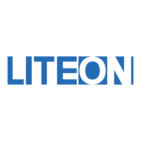 LiteOn SOHR-5239V Manual Del Usuario