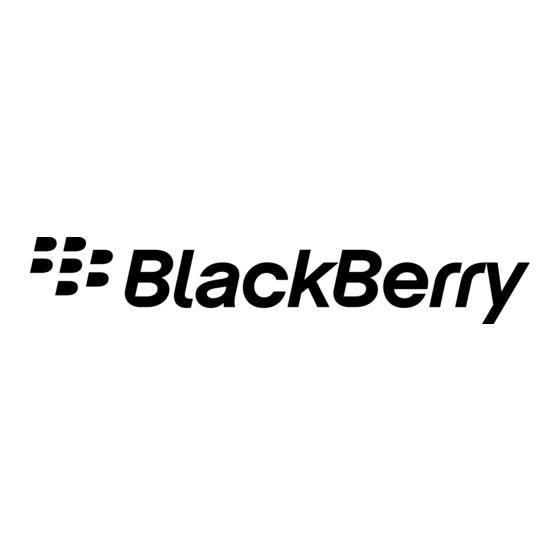 Blackberry SQW100-3 Guia Del Usuario