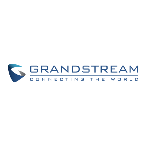 Grandstream Networks GVC3202 Manual Del Usuario