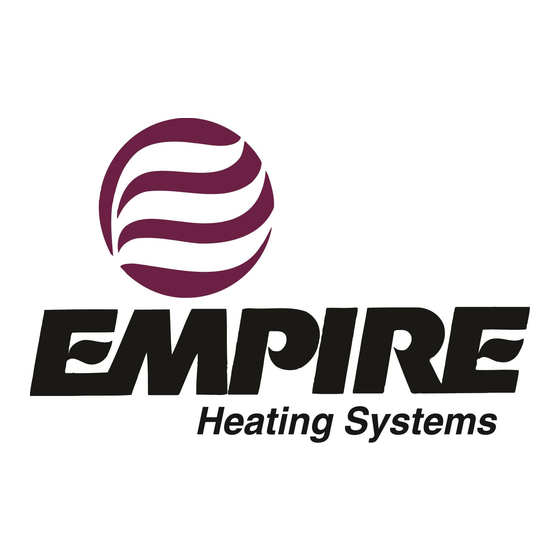 Empire Heating Systems SR-6-3 Instrucciones De Instalación Y Manual Del Propietario