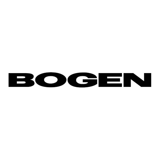 Bogen NYQUIST NQ-A4060-G2 Manual De Instalacion Y Uso