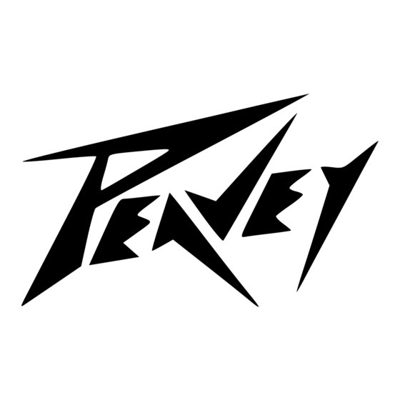 Peavey Penta Manual Del Propietário