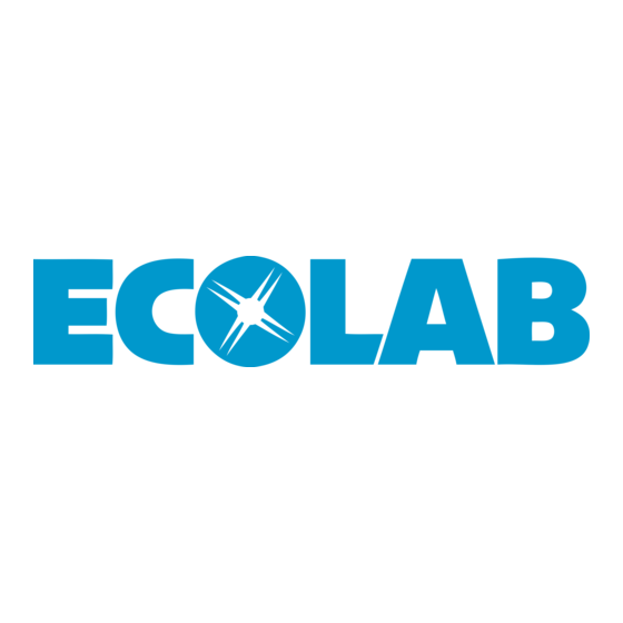 Ecolab Advanced Manual De Servicio