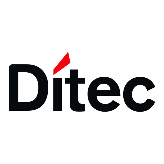 DITEC COM501HCV Instrucciones De Uso