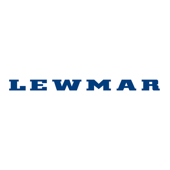 Lewmar Concept 1 Manual Del Propietário