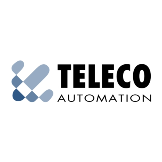 TELECO AUTOMATION TVSTRD868BST24M Manual