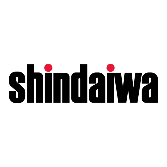 Shindaiwa Podadora T282 Manual Del Propietário