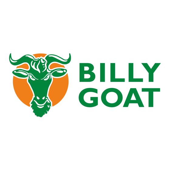 Billy Goat P2000 HURRICANE Manual Del Operador