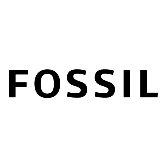 Fossil OS10 Manual Del Usuario