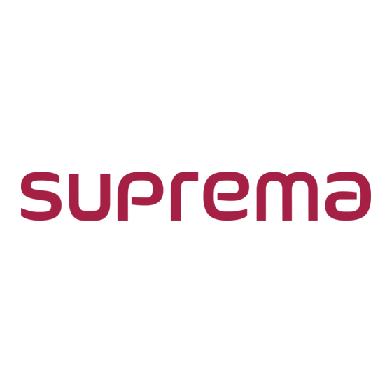 suprema IM-120 Guia De Instalacion