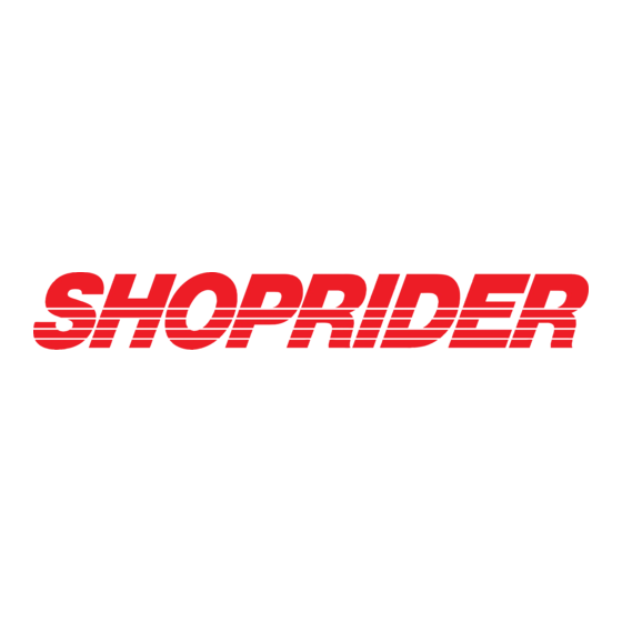 Shoprider Mercurius 4 Instrucciones De Uso