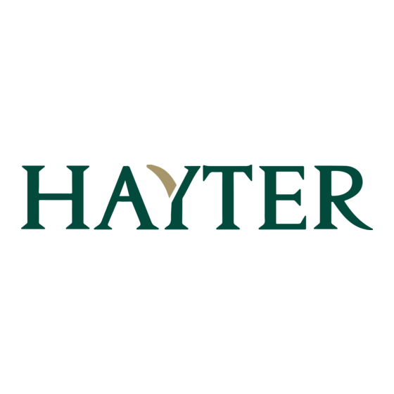 Hayter Harrier CODE373A Manual Del Operador