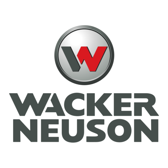 Wacker Neuson DW60 Manual De Uso