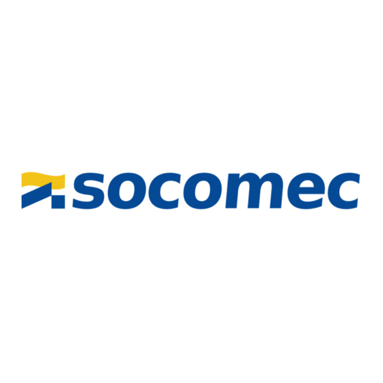 socomec SIRCO PV 500V/P Manual De Instrucciones