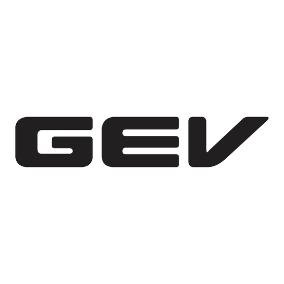 GEV CSV 9721 Manual Del Usuario