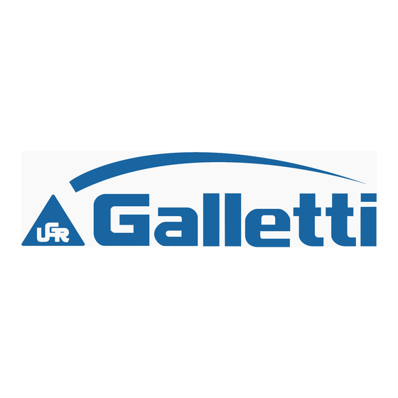 Galletti SMR Manual De Usuario