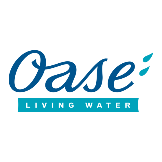 Oase Water replenishment system Instrucciones De Uso
