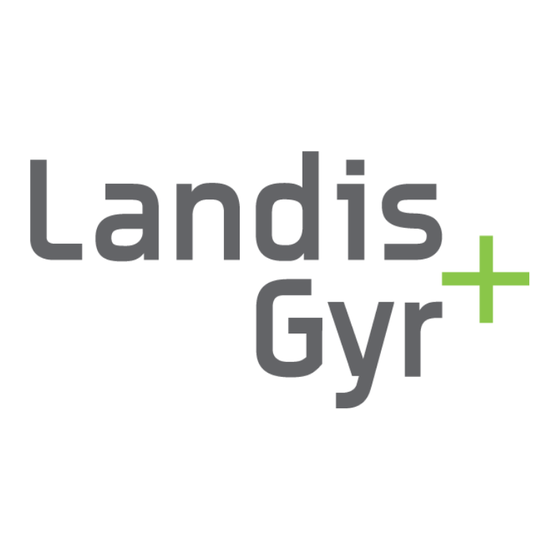 Landis+Gyr E650 3 Manual De Usuario