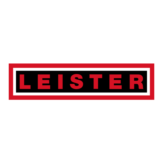 Leister COUPON CUTTER 500 Manual De Instrucciones