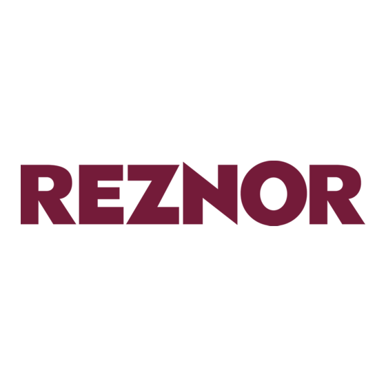 Reznor WS18/24 Manual De Instalación Y Mantenimiento De Los Aerotermos