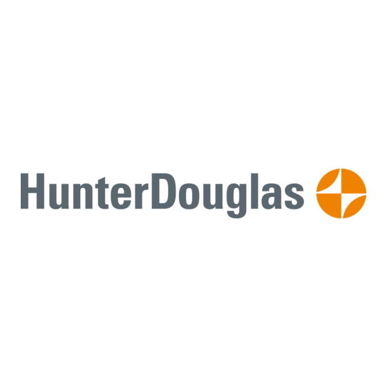 Hunter Douglas Duette Manual Tecnico