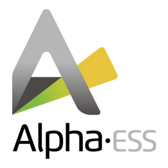 Alpha ESS Backup Box B0 Guía Rápida