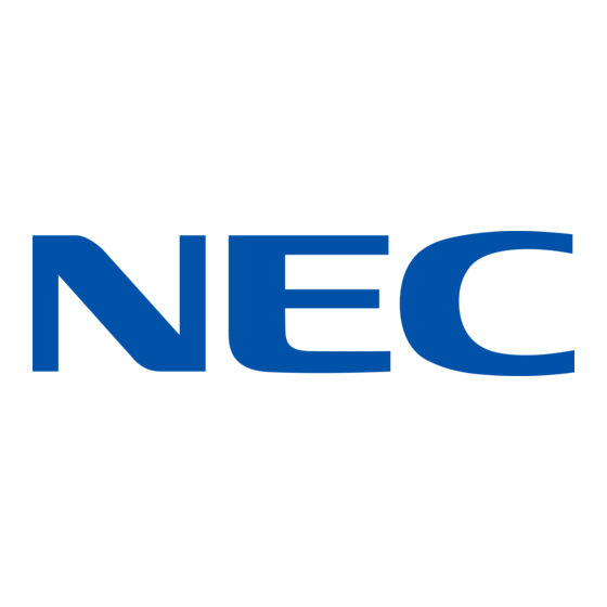 NEC MultiSync LCD205WXM Manual Del Usuario