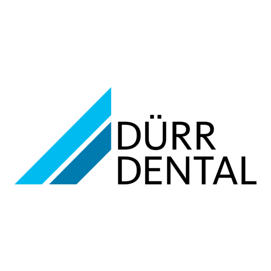 Durr Dental Hygocare Sensor Instrucciones De Montaje Y Uso