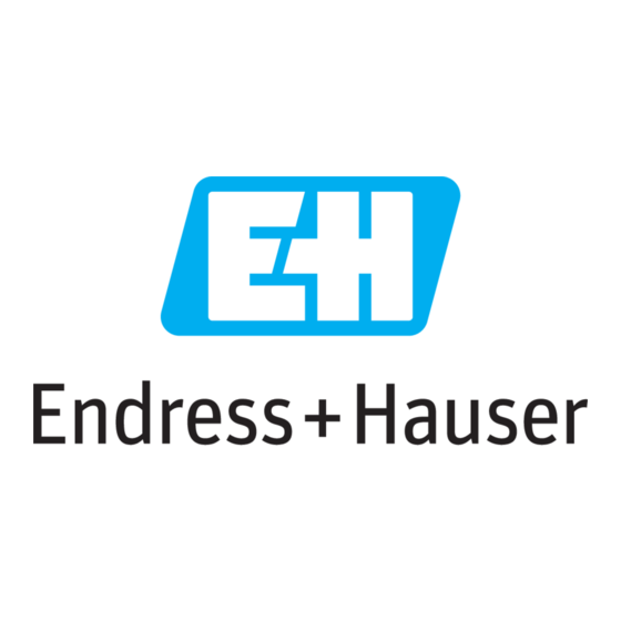 Endress+Hauser RMS621 Manual De Instrucciones