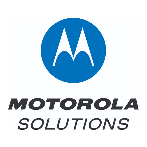 Motorola Solutions PMLN7851A Manual De Instrucciones