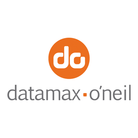 Datamax-O’Neil MICROFLASH 4TE Guia Del Usuario