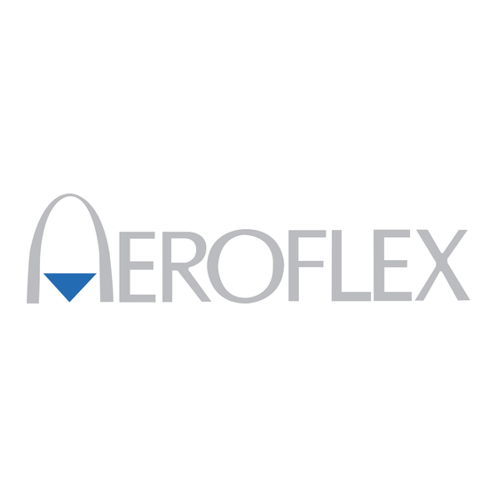 Aeroflex 3550 Manual De Funcionamiento