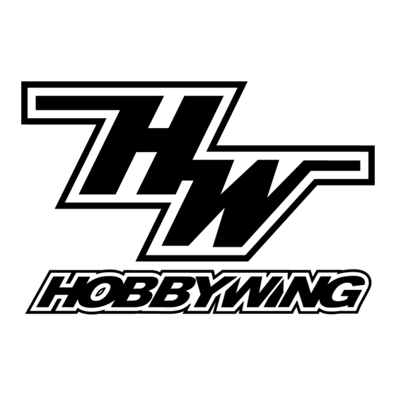 Hobbywing Platinum V3 Manual Del Usuario