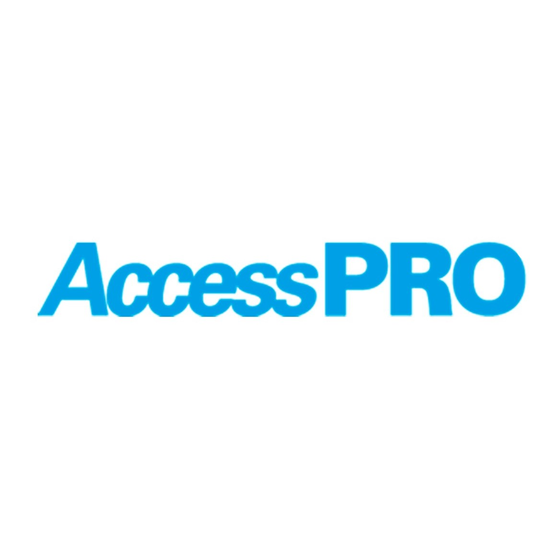 AccessPRO PRO12RFX Manual De Instrucciones