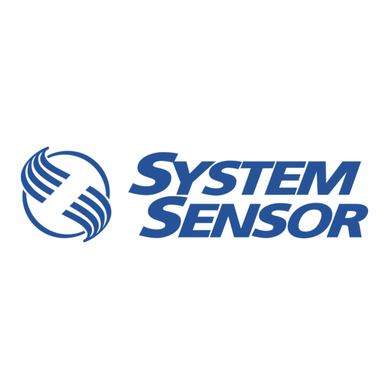 System Sensor CZ-6 Instrucciones De Instalación Y Mantenimiento