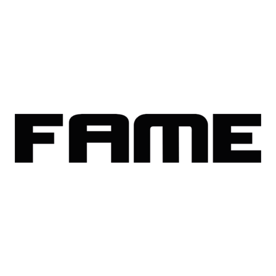 FAME MS 58 mkII Manual Del Usuario