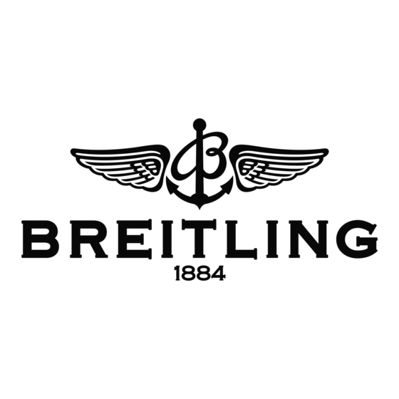 Breitling ENDURANCE PRO IRONMAN Instrucciones De Uso