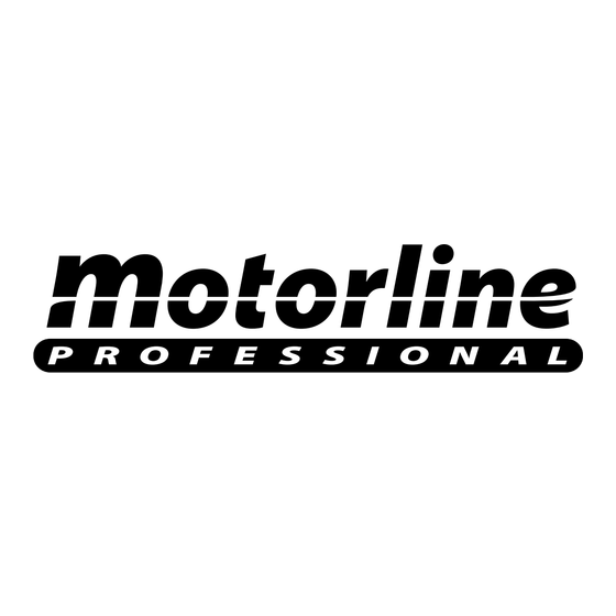 Motorline professional FALK Manual De Funcionamiento