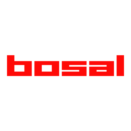 bosal 027-031 Manual Del Usuario