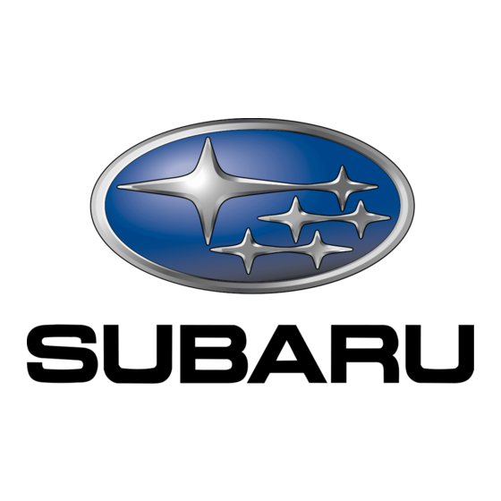 Subaru F551SFJ100 Instrucciones De Instalación