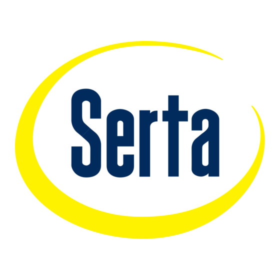 Serta SitTrue 51417-VN Instrucciones Para El Ensamblaje