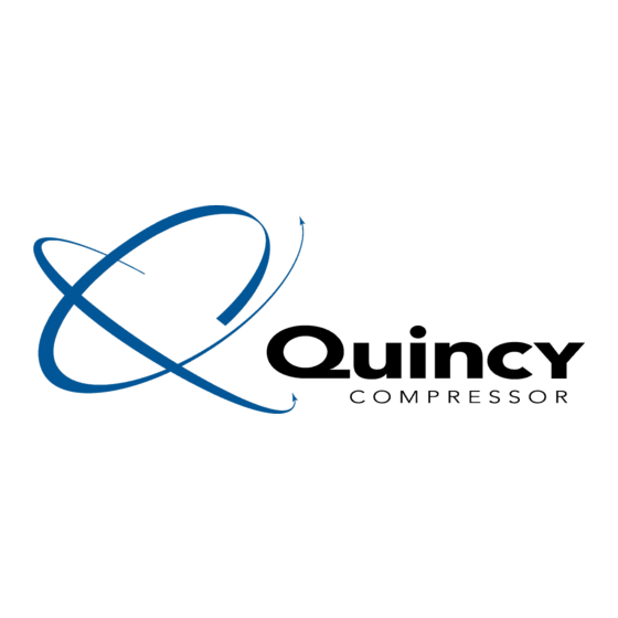 Quincy Compressor cULus 10 CV Manual De Instrucciones Y Mantenimiento