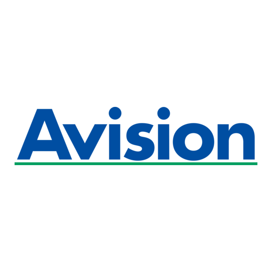 Avision AVA3 Plus Manual Del Usuario