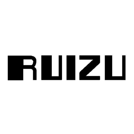 RUIZU X02 Manual Del Usuario