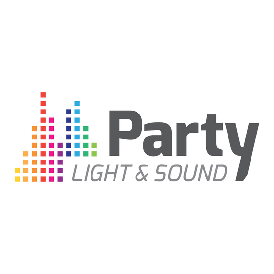 Party Light & Sound PARTY-10RGB Manual De Instrucciones