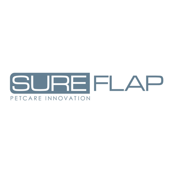 Sure Flap SUREsense Manual De Usuario