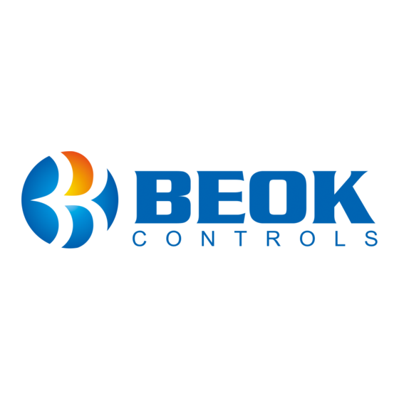 Beok Controls BOT-313 Guía Rápida